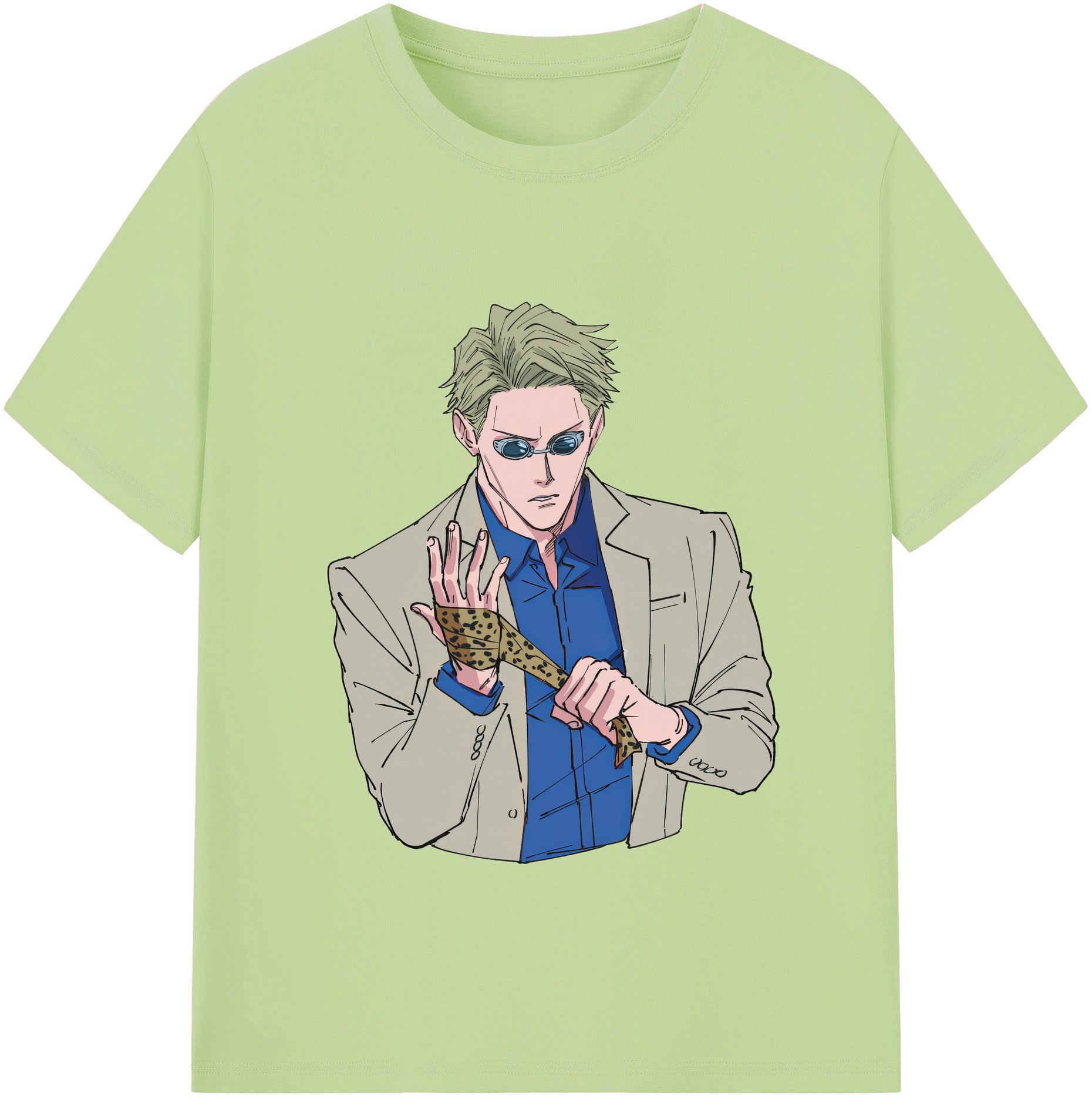 （画像用） 呪術廻戦 Jujutsu Kaisen 綿100％半袖Tシャツ（フロントプリント）